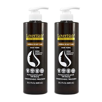 2-Pack LoverHair Professional Herbal Scalp Care Conditioner 2x20.3 fl.oz 2x600ml