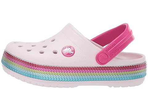 crocband sequin band clog