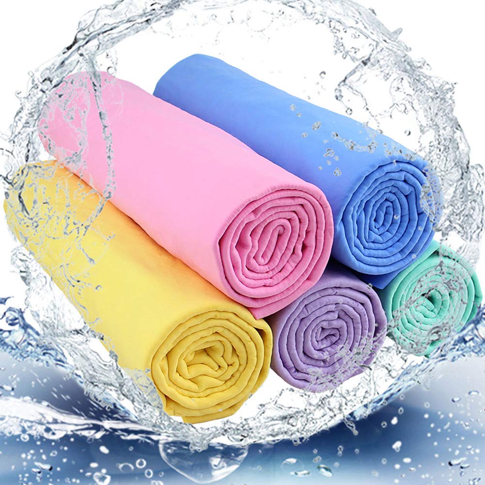 Serviette de Bain à Séchage Rapide Serviette pour Chien et Chats, Absorbant Serviette pour Animaux de Compagnie
