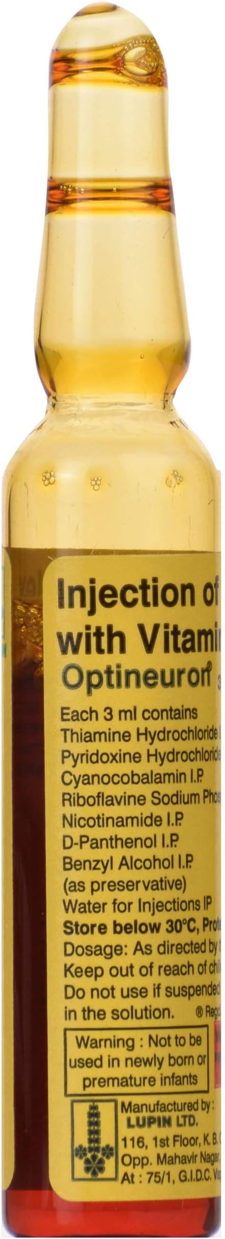 Optineuron - Ampule of 3 ml Injection
