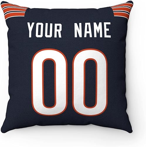 Miniatura 201 de ANTKING 2 paquetes de almohadas personalizadas con cualquier nombre y número para hombres, mujeres y niños Para Cincinnati