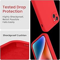 Vista 560 de FireNova Designed for iPhone 13 Pro Max Case, Silicone [Camera Protection] Phone Case with [2 Screen Protectors], Soft Anti-Scratch Microfiber Deep