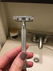 Amazon.com: Merkur Long Handled Safety Razor, 1 Count, Silver : Beauty ...