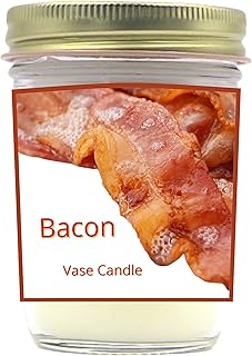 Bacon Vase Candle - The delicious smell of bacon sizzling in the pan. (Jar)