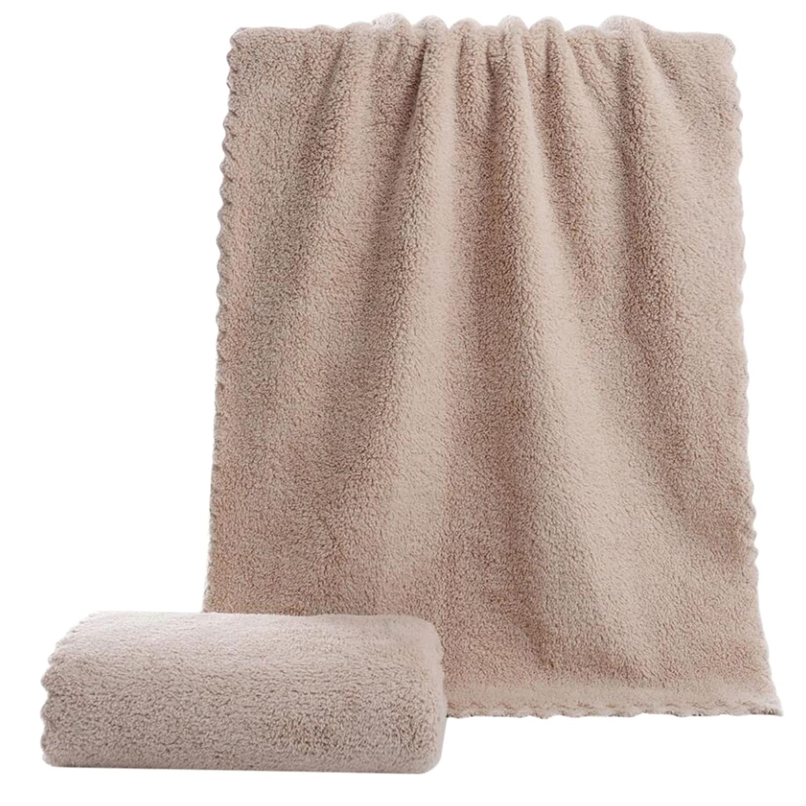 Washcloth - Quick Drying - Soft Microfiber Coral Velvet Highly Absorbent Wash Clothes - Multipurpose Use as Bath