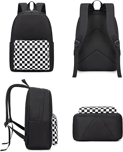 Miniatura 5 de Mochila para niñas, mujeres y adolescentes, mochila escolar para universidad, mochilas para laptop, Estampado de vaca, Mochilas Daypack