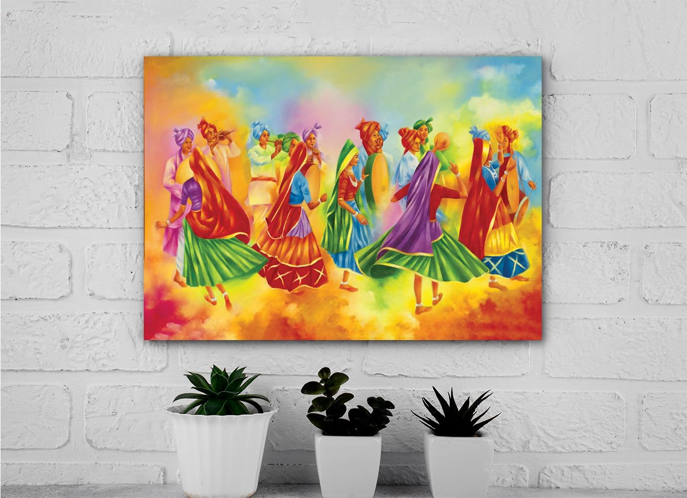 Namaste Home -Laminated Paper Poster- Matsya Festival Dance