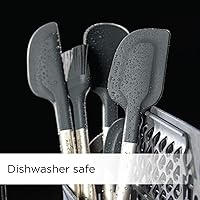 Vista 3 de All-Clad Especialidad silicona utensilios de cocina cepillo pastelería herramientas de cocina, cocina Hacks plata