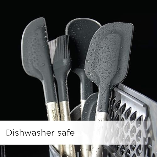 Miniatura 3 de All-Clad Especialidad silicona utensilios de cocina cepillo pastelería herramientas de cocina, cocina Hacks plata