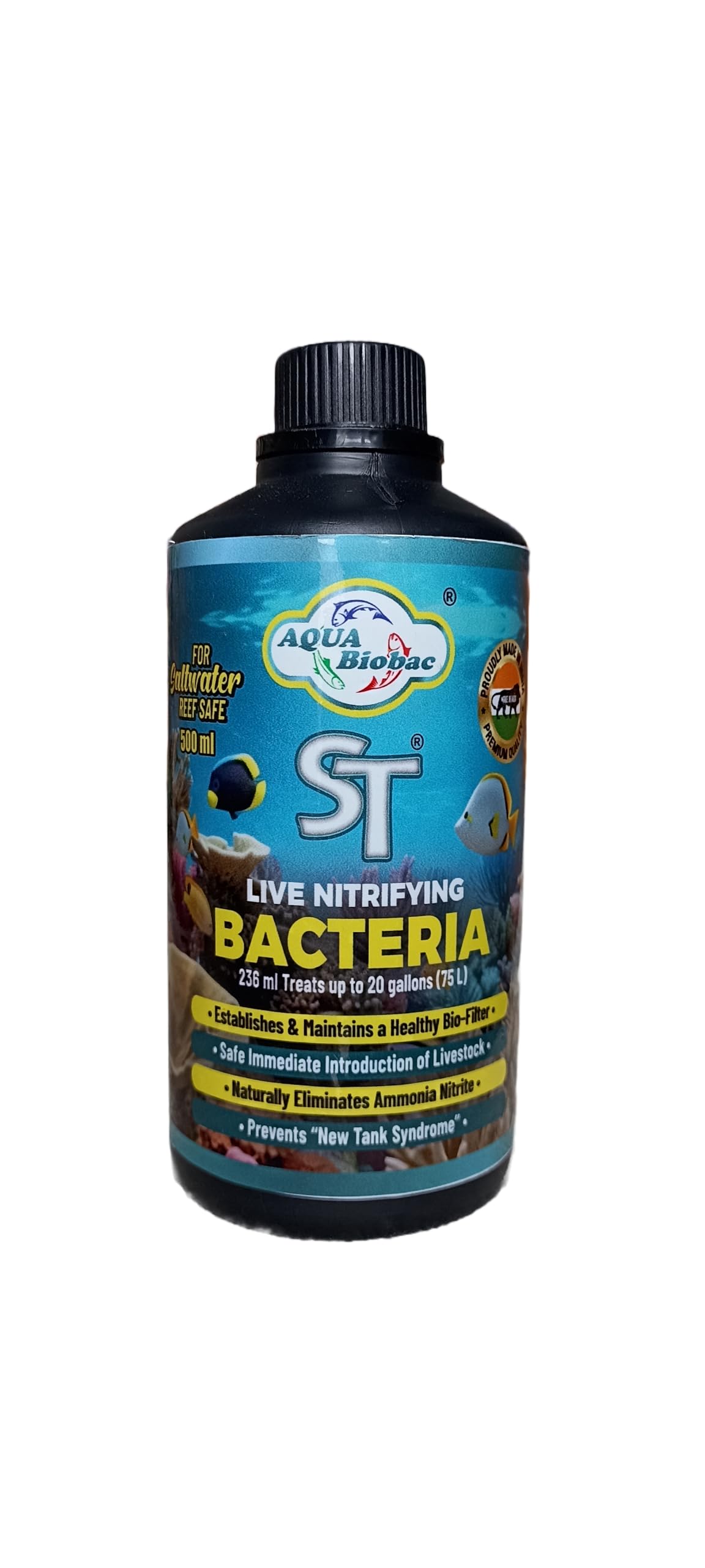 Aqua Biobac Aquarium Beneficial Bacteria Product | Supercharge Biological Boost Deep Cleaner, Reduce Ammonia for Fish Tank | Pond (ST 250 ml) (B0CQPGY8CV) Amazon Price History, Amazon Price Tracker