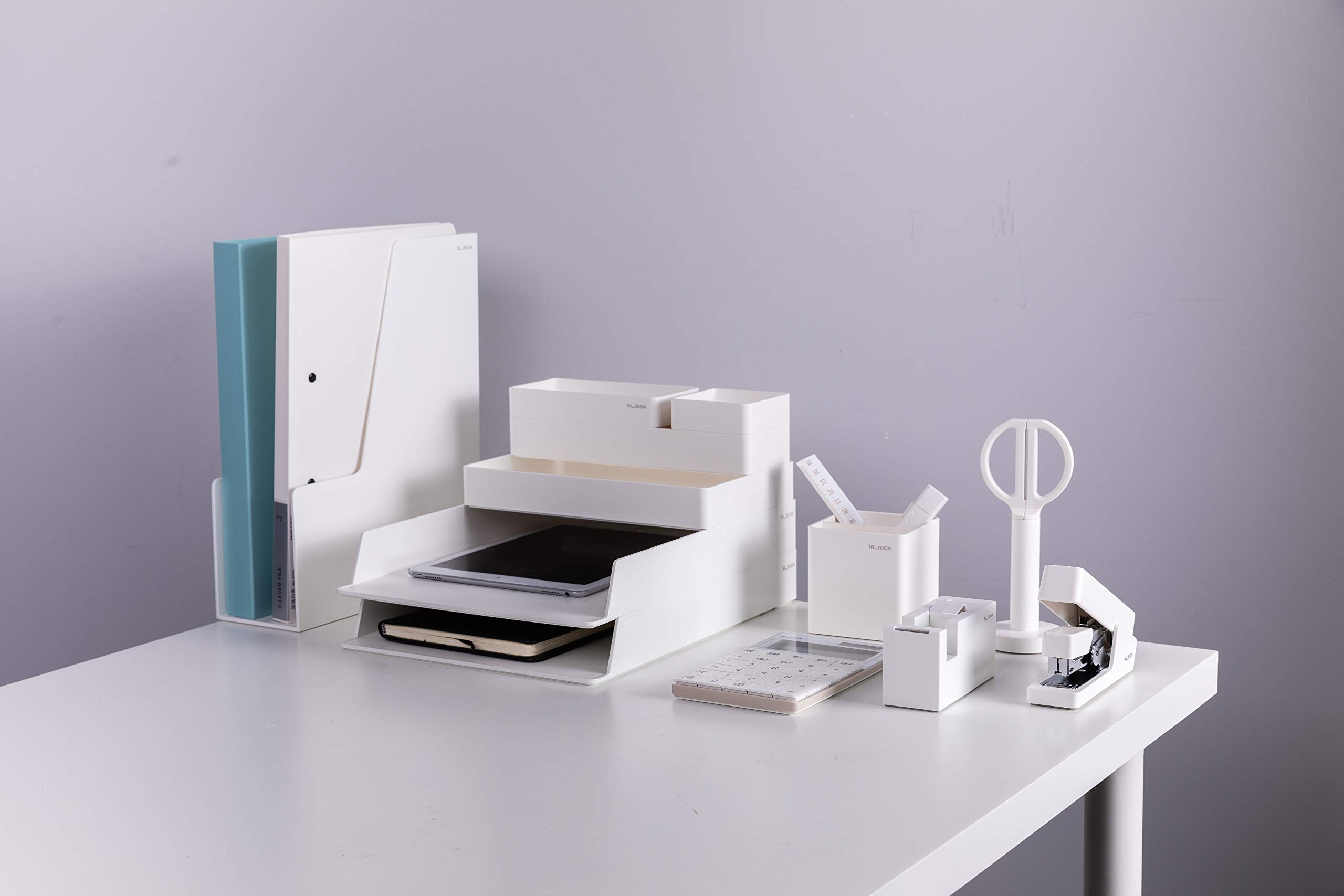 NUSIGN Desk Organizers Set, 14 Piece AllInOne Office Desk Organizer