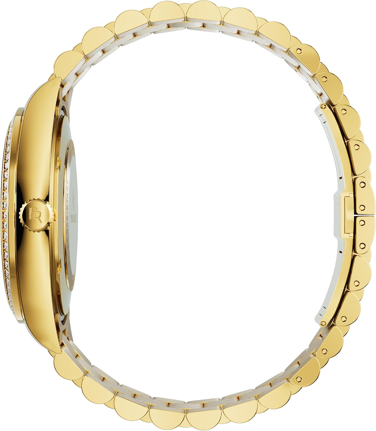Paul Rich Legacy Men’s Watch, 40 mm Stainless Steel, Crystal‑Set Bezel, Miyota Quartz, Water Resistant