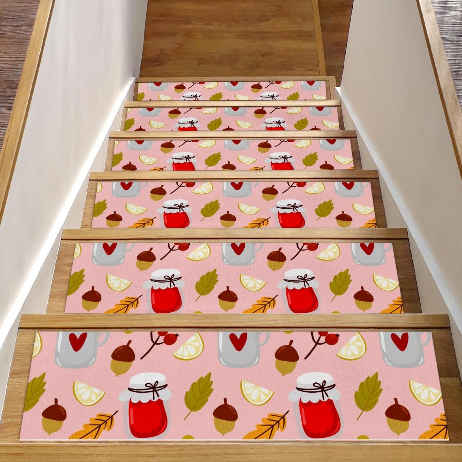 Alfombras de seguridad para escaleras antideslizantes que protegen a niños y mascotas en casa