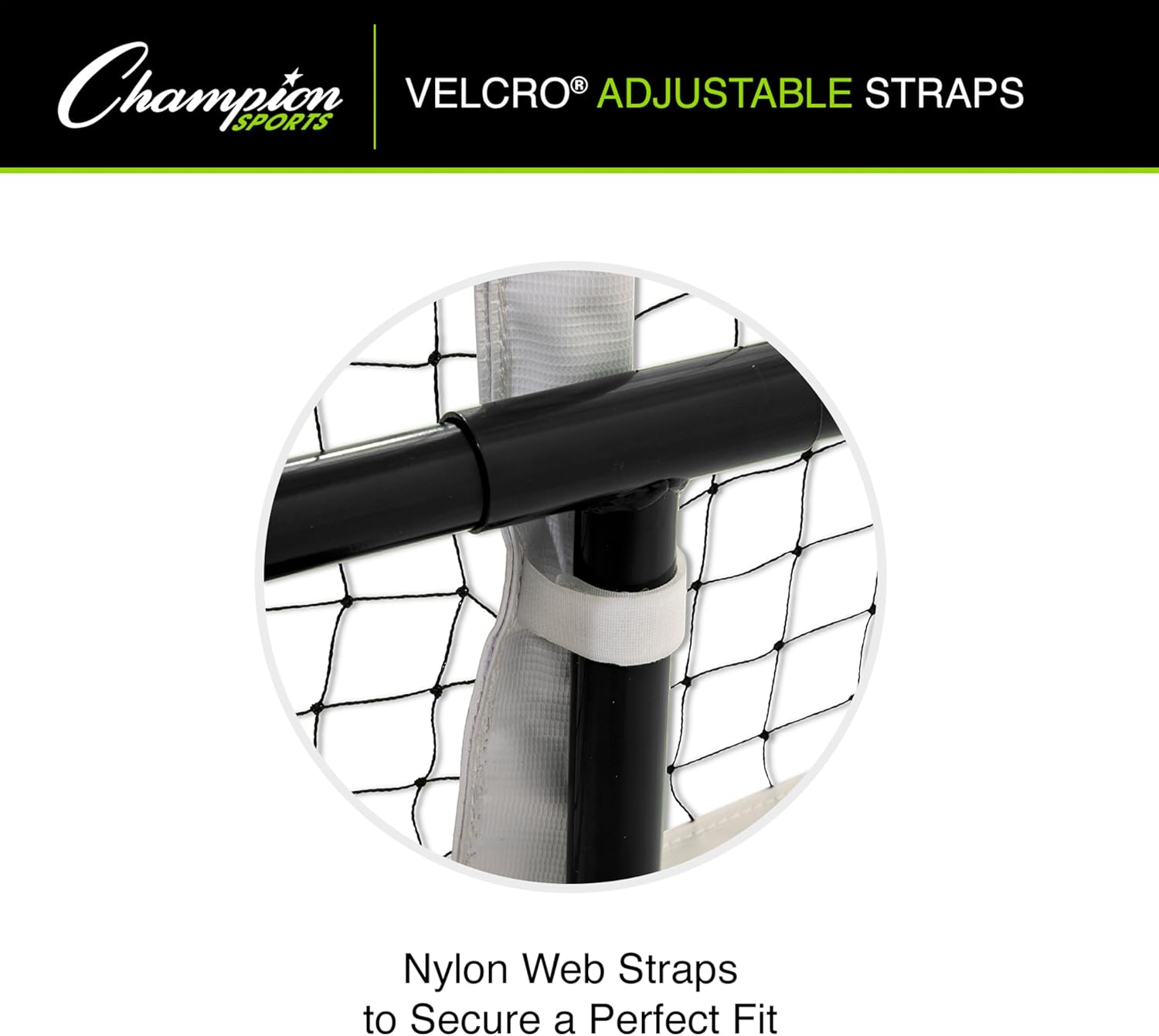 Champion Sports Pickleball Nets – Portable Durable Nets with Steel Frames for Indoor/Outdoor Play