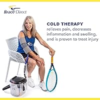 Vista 8 de Unidad renovada de terapia FrozenHeat para tratamiento de crioterapia caliente y fría con almohadillas de fijación reutilizables para espalda