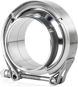 3 inch V Band Clamp with Male Female Flanges1PCS
