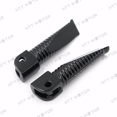 Miniatura 6 de HTTMT MT216-032- Estriberas delanteras compatibles con YZF 600R R6 R6S R1 FZ6 FZ Fazer XJR FJR 1300 Negro