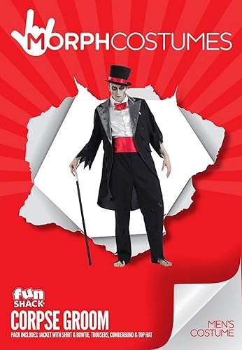 Miniatura 5 de Fun Shack Disfraz de novio cadáver - Disfraz de Halloween para novio zombi
