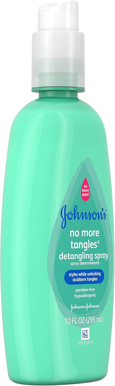Johnson's Baby No More Tangles Detangling Spray, 10 Ounce : Health & Household