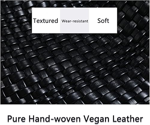 Miniatura 5 de Bolsos pequeños tejidos a mano para mujer, bolso cruzado de hombro, bolsos para niñas, bolsas con asa superior, estilo Hobo, bolsa curvada para