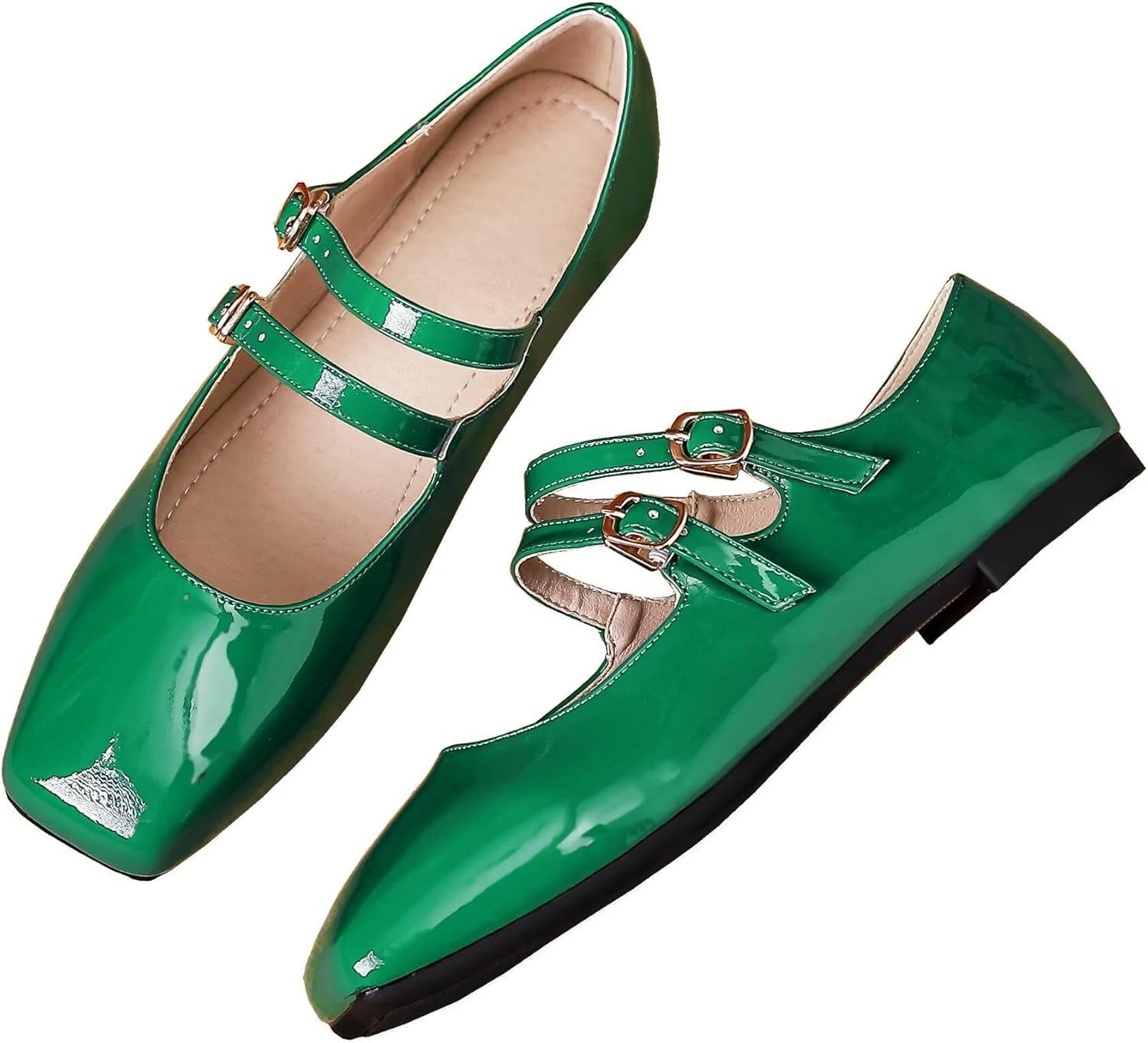 Stunner Women's Flats - Soft Comfort Double Line Strap