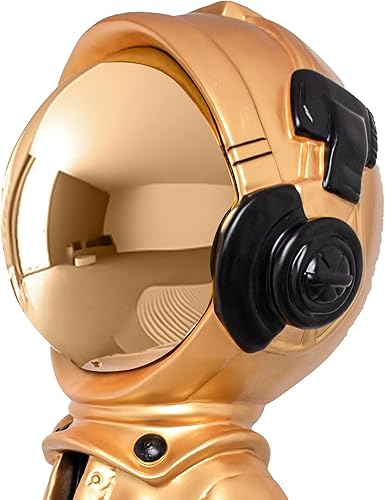 Miniatura 6 de Dreamer Starlight - Figura de astronauta centinela, arte moderno, decoración del hogar, escultura, temática espacial, decoración de dormitorio,