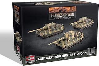 Flames of War Late War German Jagdtiger Tank-Hunter Platoon GBX179