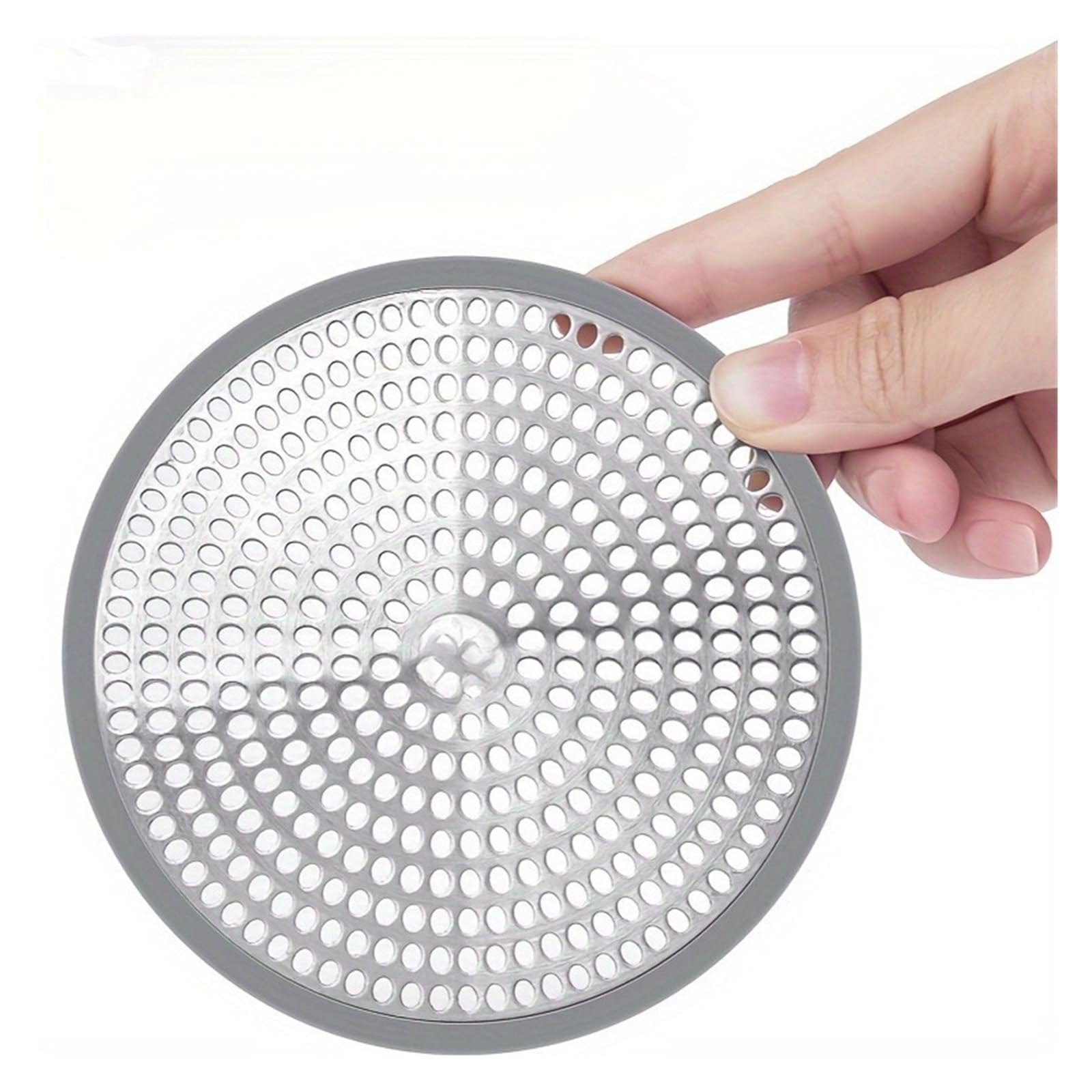 10pc Hair Strainer for Shower Drains, Stall Sink Drain Cover, Manual Catcher for Bathroom, Bathtub & Kitchen Für Küche