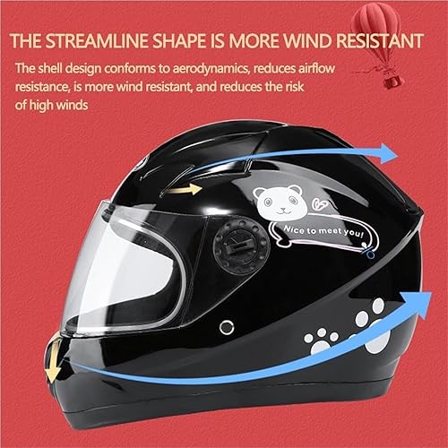 Miniatura 2 de Casco de motocross de cara completa aprobado por DOT para niños y niñas, casco de motocicleta eléctrico para niños de 3 a 15 años de edad, casco de