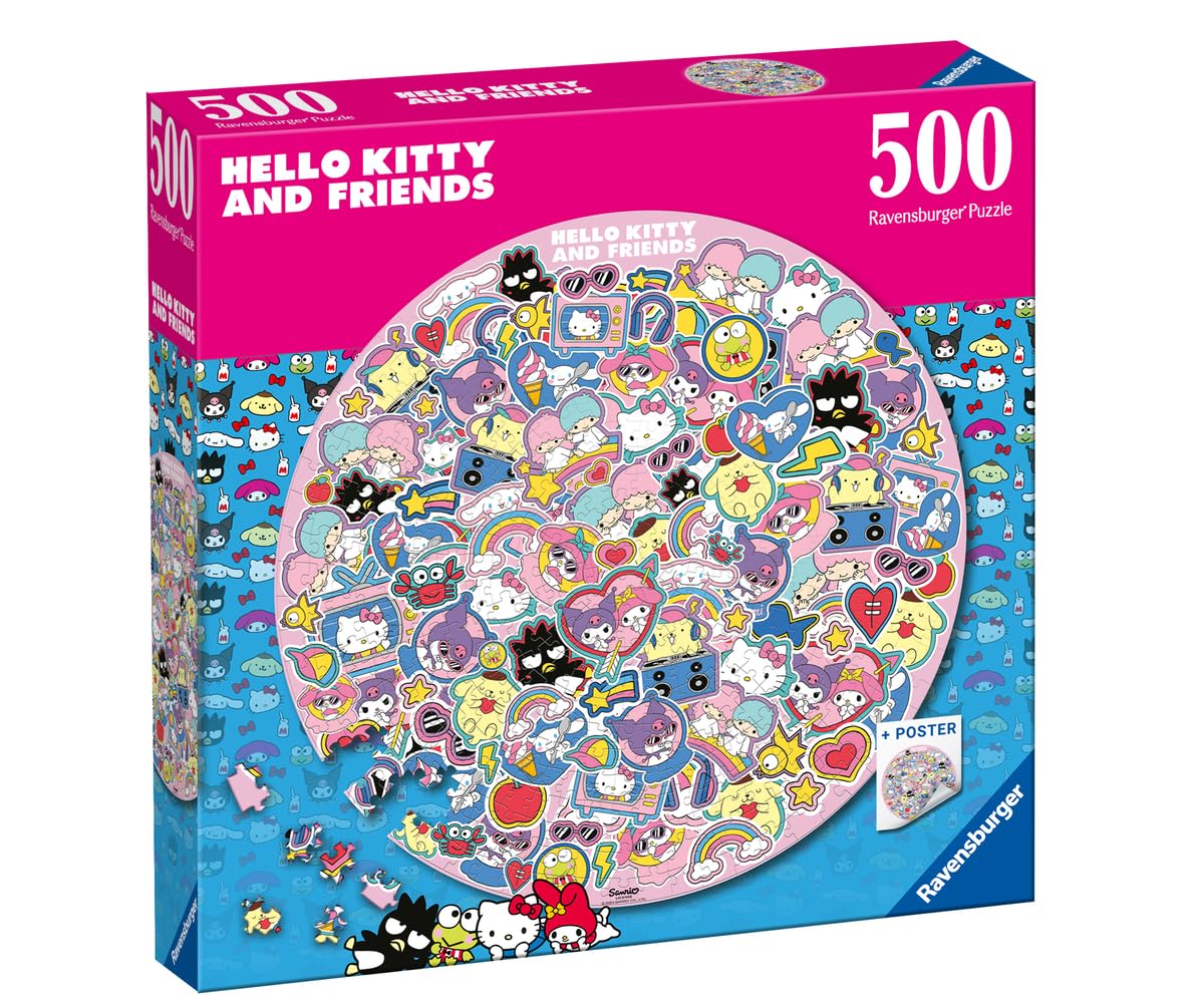 Ravensburger - Puzzle 500 Pezzi Funghi | Puzzle Per Adulti 500 Pezzi | Puzzle Adulti Per Bambini Dai 14 Anni In Su | Regalo Compleanno Per Bambini Dai 14 Anni In Su | Misure 52x52cm
