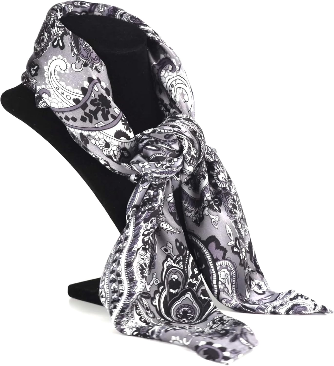 M&F Western Products Silk Paisley Wild Rag, 33"x33"