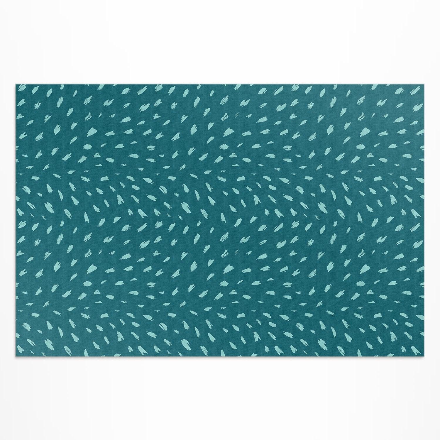 Tapis extérieur PVC résistant à la décoloration et imperméable pour jardin