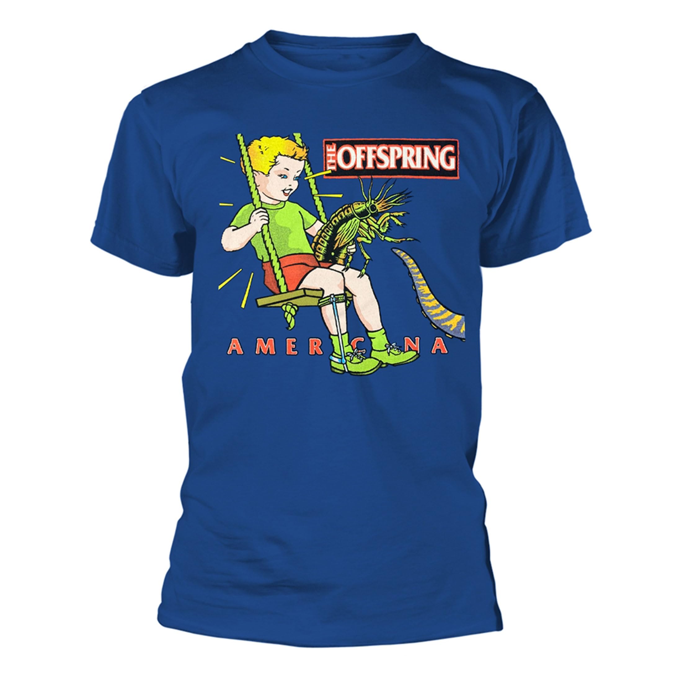 OFFSPRING, THE AMERICANA T-Shirt XX-Large BLUE