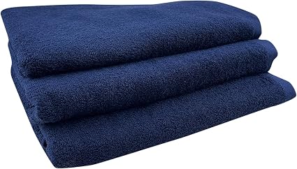 Amazon タオルの萩原 バスタオル 3枚 セット 泉州産 7匁 薄手 使い勝手 良い カラー バス タオル 3枚組 同色 Sensyu7bt 3p ネイビー3枚組 バスタオル ホーム キッチン オンライン通販