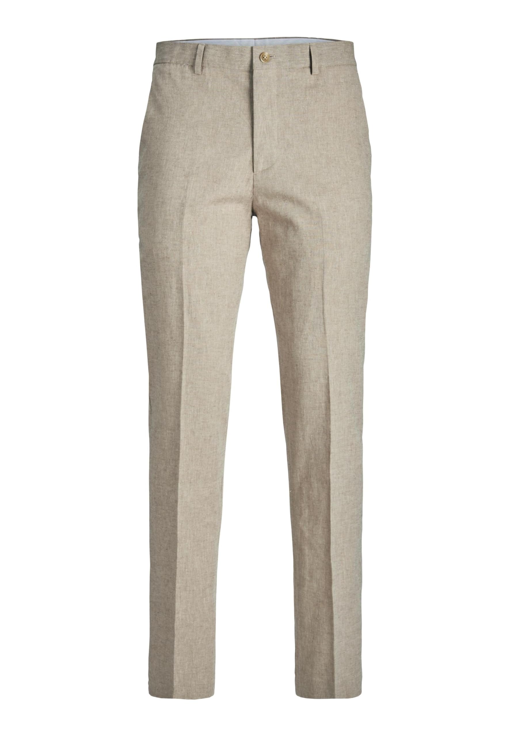JACK & JONES Trouser Jprriviera Linen Pantalon Slim fit Sn JNR Homme