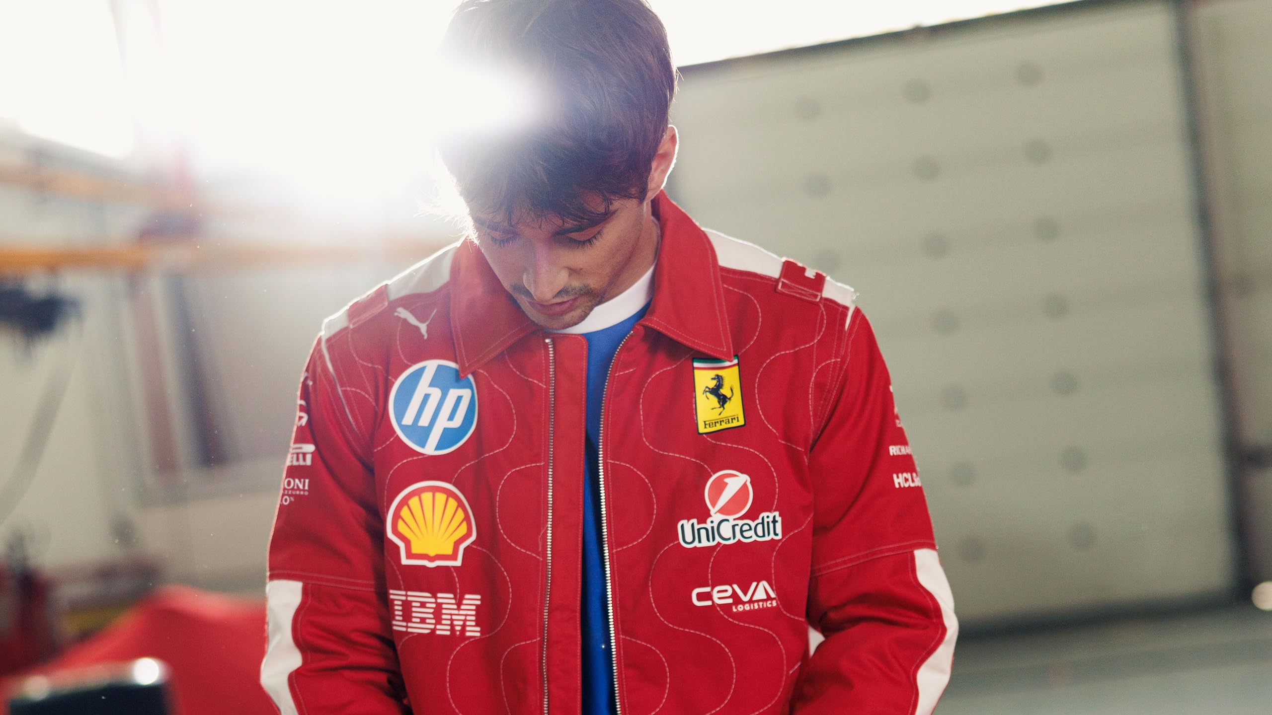 PUMA Scuderia Ferrari Monza 2025 Giacca Edizione Speciale - Rosso Corsa