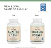Glicinato de Magnesio 400mg para sueño, relajación y recuperación, 180 cápsulas | Bisglicinato altamente biodisponible, suplemento de magnesio con 60mg de magnesio elemental, suave para el estómago, probado por terceros (Paquete de 1) 5