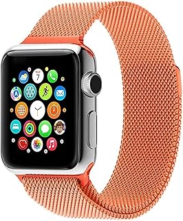 Next store Compatible with Apple Watch Band 42/44/45/49 Ultra, Stainless Steel Mesh Magnetic Clasp Strap for Men Women, Compatible with Apple Watch Series 7/8/SE 1/2/3/4/5/6