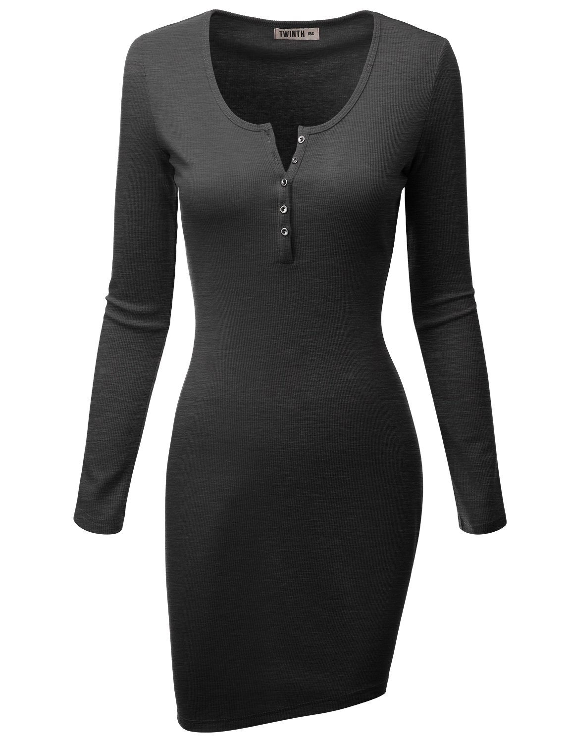 Doublju Fitted Ribbed Knit Bodycon Henley Dress For Women Plus | Desertcart Jamaica Doublju Fitted Ribbed Knit Bodycon Henley Dress For Women Plus | Desertcart Jamaica