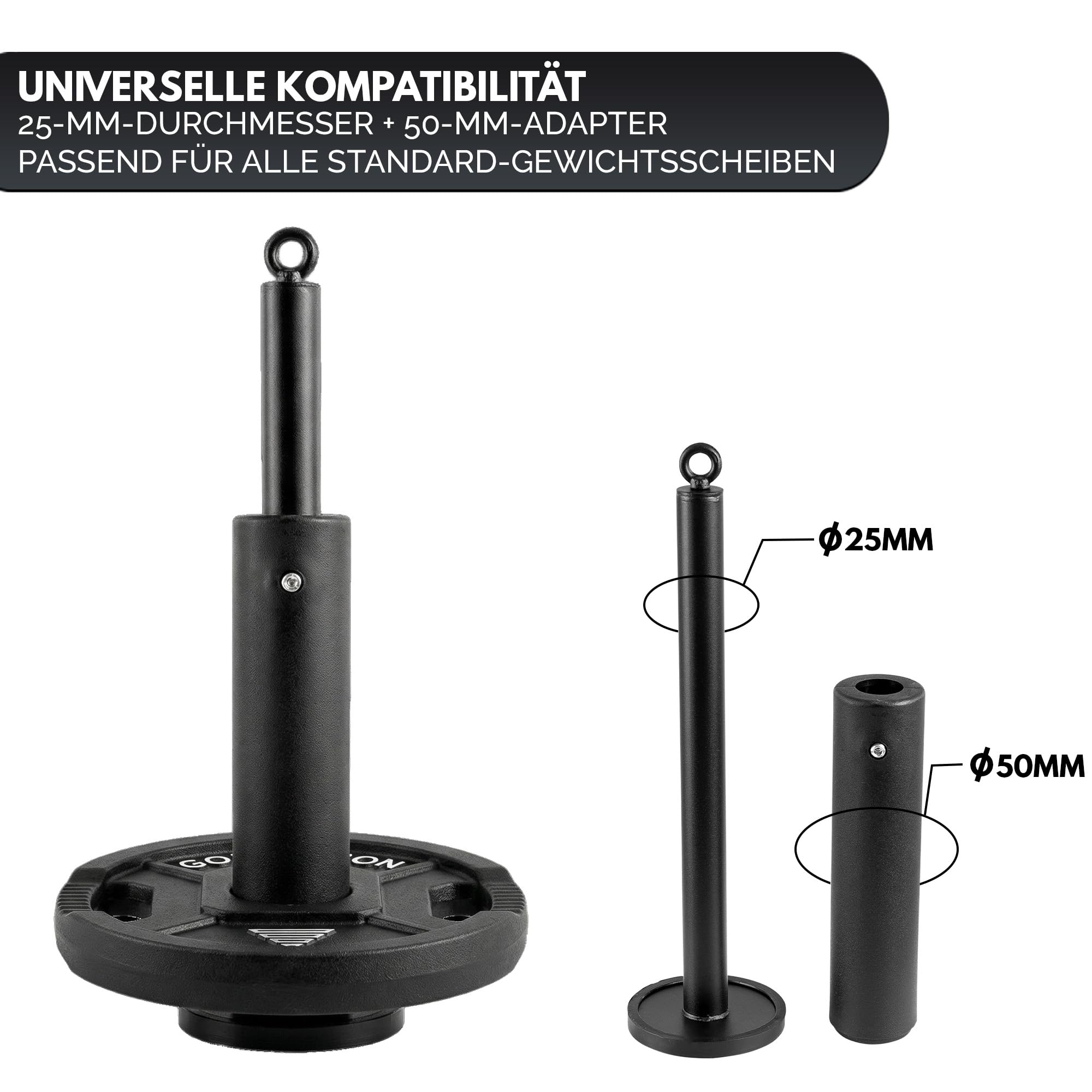 GORNATION Gewicht Seilzug für Home Gym, Kabelzug, Trainingsgerät für Pull Down, Rücken, Bizeps Curl, Trizeps, Krafttraining Equipment für Home Gym Workout