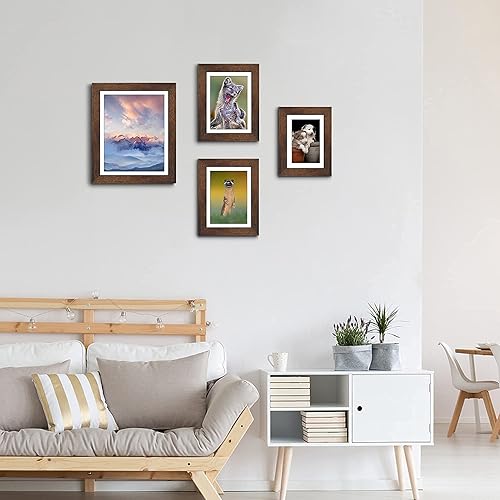 Miniatura 4 de SPEPLA Juego de 4 portarretratos de 4 x 6 pulgadas