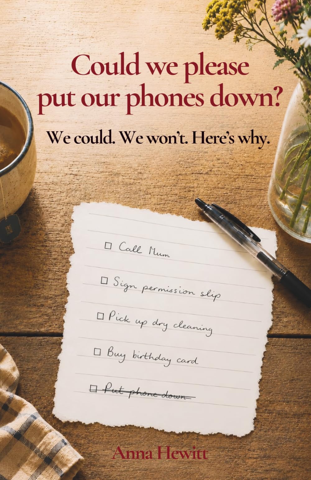Could we please put our phones down?: We could. We won't. Here's why.