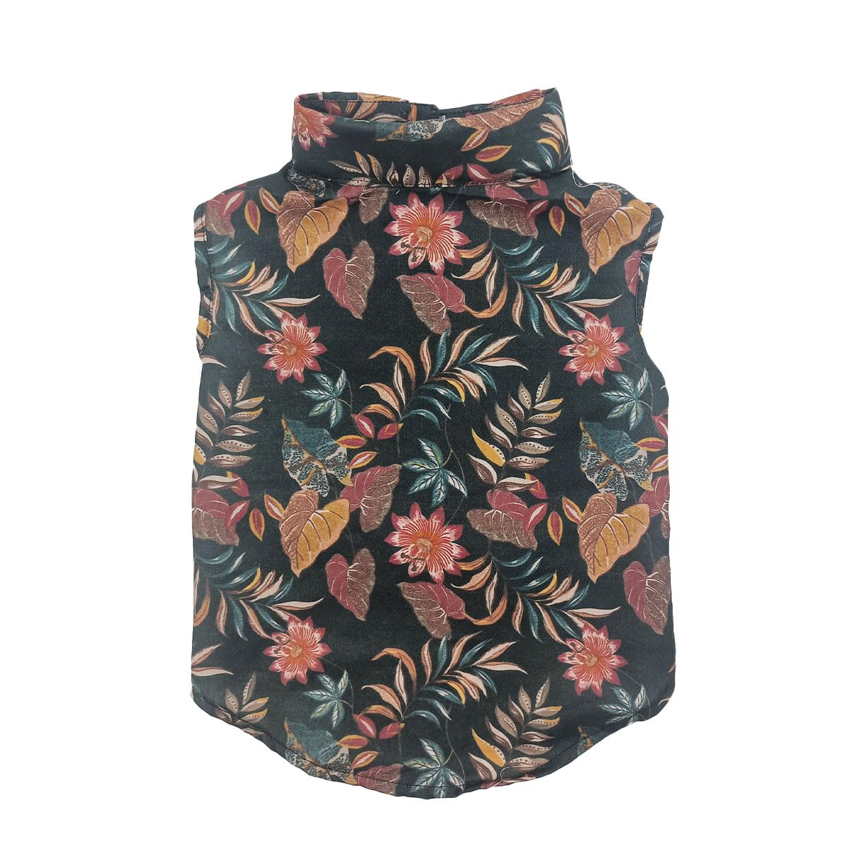Myartbucket Goa Beach Dog Shirt- Stylish Black Floral Print Casual Shirt for Dogs, Premium Cotton Floral Shirt, Dress Your Pup in Style (M) (B0CD7W1GRJ) Amazon Price History, Amazon Price Tracker