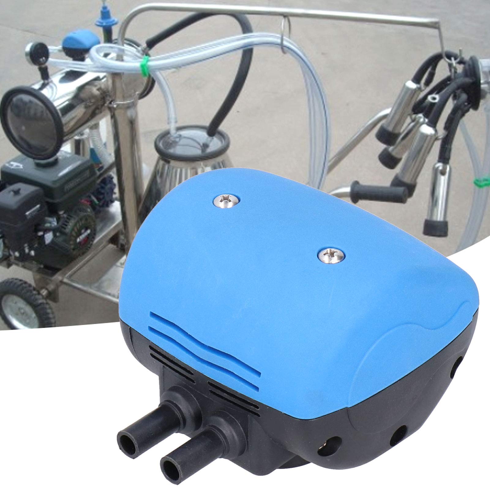 Pulsatore d'aria per mungitura, Mungitrice universale a 2 uscite Accessori per mungitrice regolabili Pulsatore Mungitrice per bovini Capre Mungitore Parti di attrezzature agricole