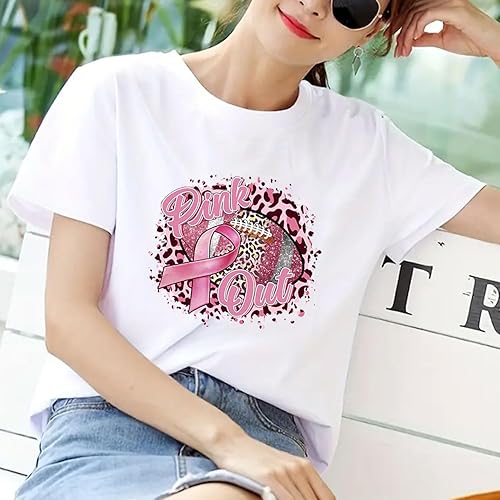 Miniatura 8 de Parches termoadhesivos para planchar con cinta rosa HTV de transferencia de calor, calcomanías de vinilo lavables para planchar con diseño de