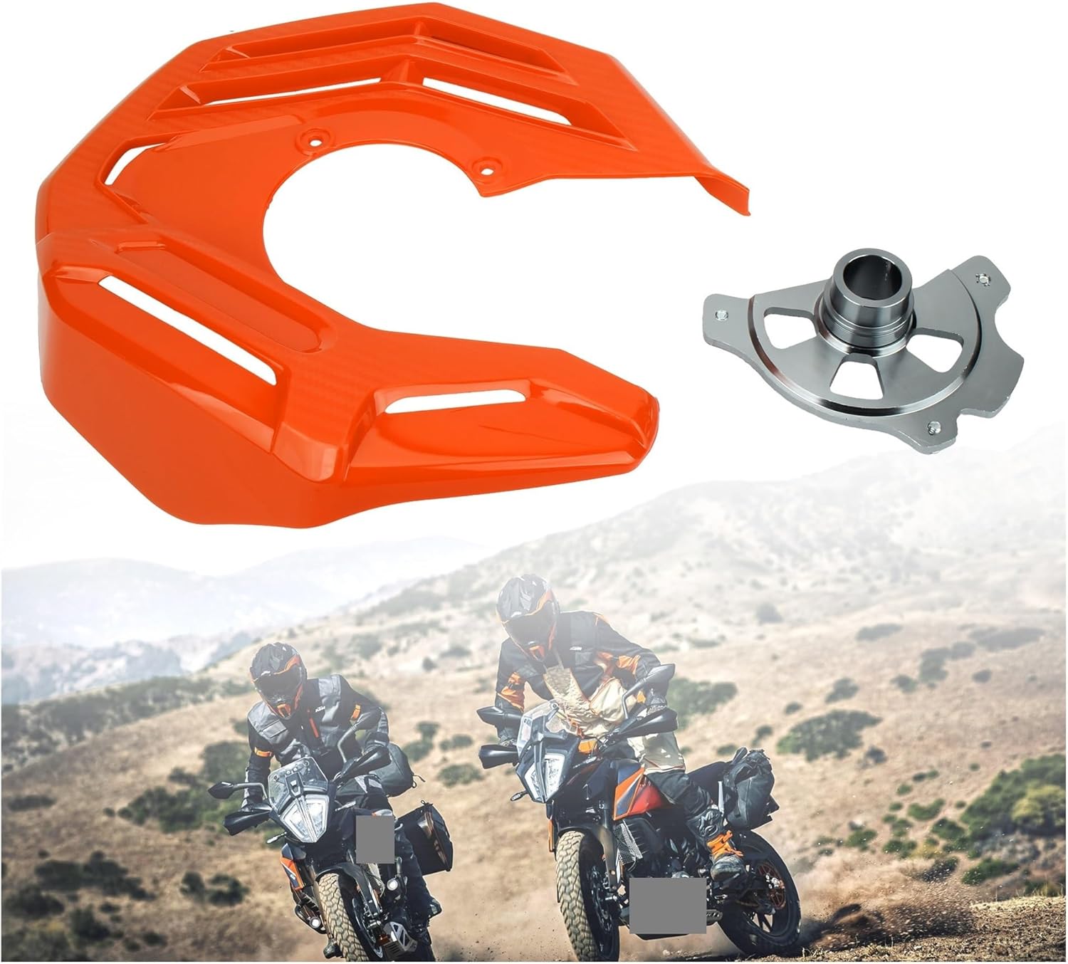 22mm Motorcycle Front Brake Disc Guard Fit for K-tm SX SXF XC XCF EXC EXCF XCW XCFW 125 150 200 250 300 350 400 450 500 2015-2022(4)