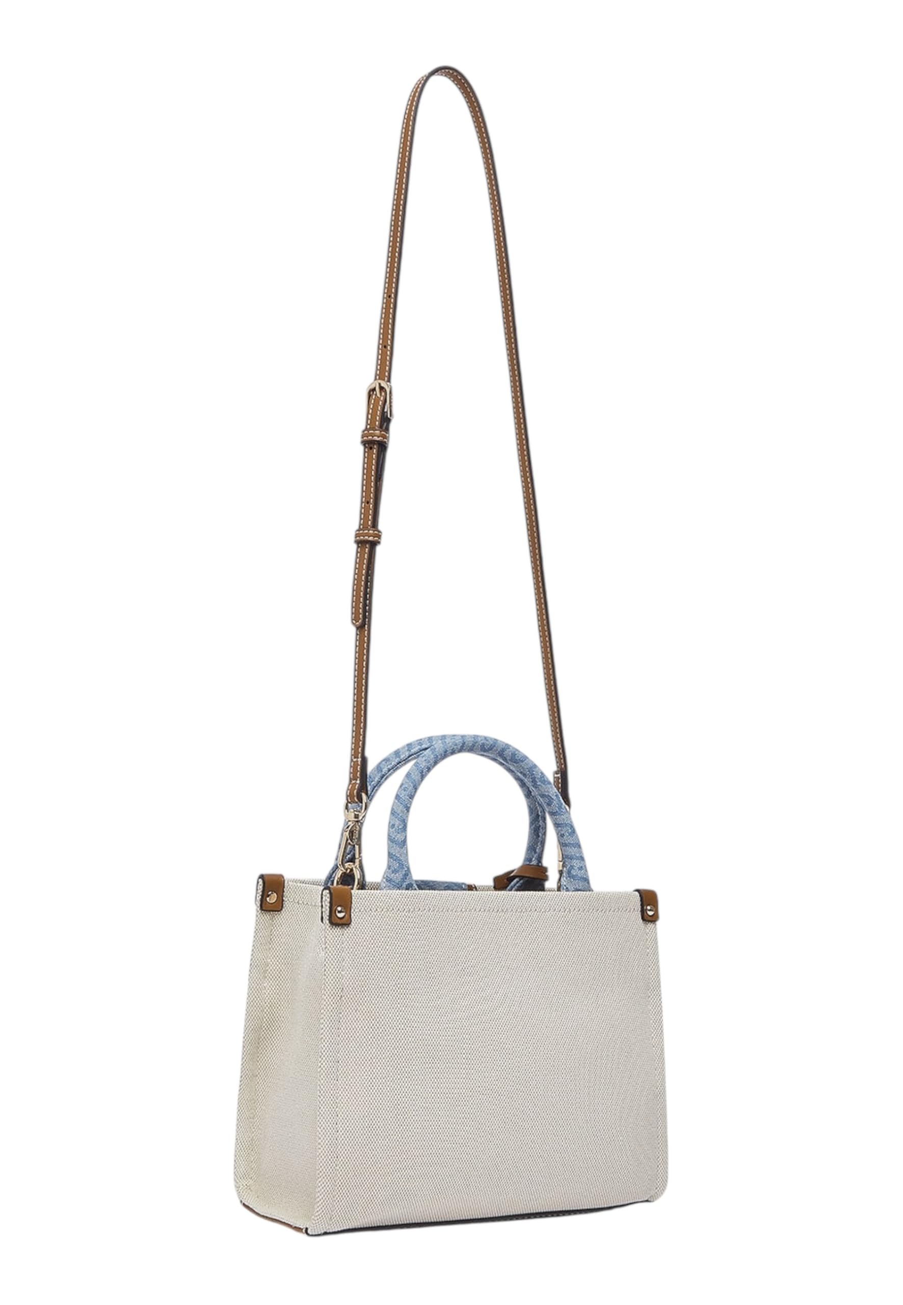 Liu Jo borsetta borsa a tracolla Ridhi Tote Bag Neutro/Denim avorio