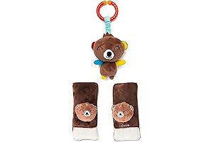 Diono Baby Bear Character Car Seat Straps and Toy: A Cozy Ride for Little Adventurers