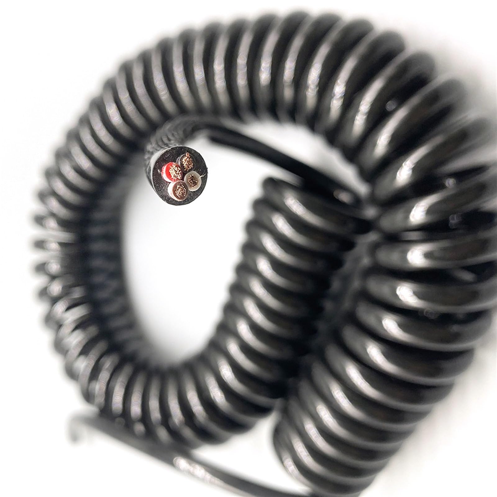 Cavo A Spirale Telescopico - Cavo Espandibile 2 Nuclei Per Elettrodomestici - Foto 11