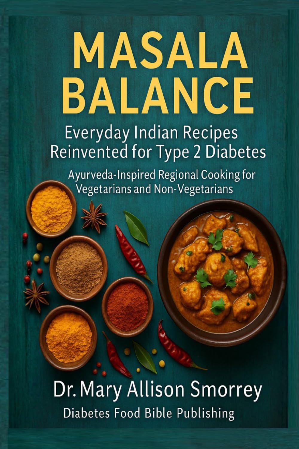 Masala Balance: Everyday Indian Recipes Reinvented for Type 2 Diabetes - Ayurveda-Inspired Regional Cooking for Vegetarians and Non-Vegetarians